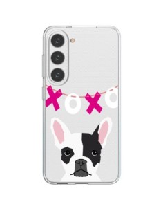 Cover Samsung Galaxy S23 5G Bulldog Francese XoXo Cane...