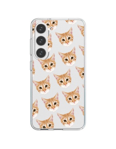 Samsung Galaxy S23 5G Case Cat Beige Clear - Pet Friendly