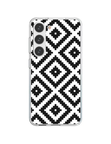 Samsung Galaxy S23 5G Case Diamanti Motivi White e Black - Pura Vida