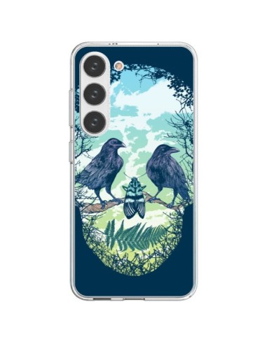 Coque Samsung Galaxy S23 5G Tête de Mort Nature - Rachel Caldwell