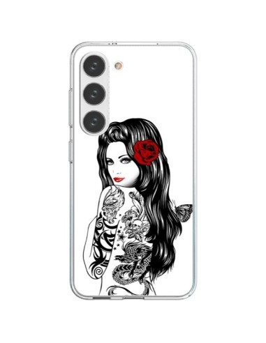 Coque Samsung Galaxy S23 5G Tattoo Girl Lolita - Rachel Caldwell