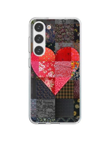 Coque Samsung Galaxy S23 5G Coeur Heart Patch - Rachel Caldwell