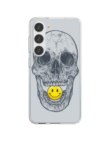 Samsung Galaxy S23 5G Case Smiley Face Skull - Rachel Caldwell