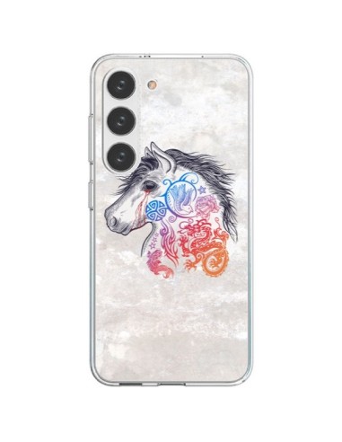 Cover Samsung Galaxy S23 5G Unicorno Muticolore - Rachel Caldwell