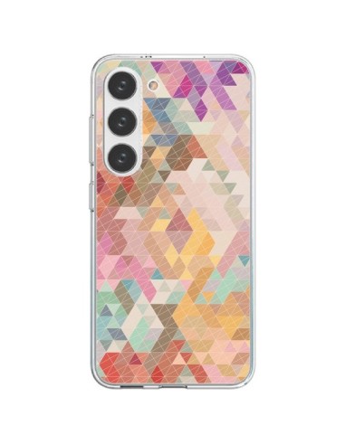 Coque Samsung Galaxy S23 5G Azteque Pattern Triangles - Rachel Caldwell