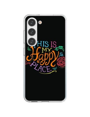 Coque Samsung Galaxy S23 5G This is my Happy Place - Rachel Caldwell