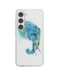 Cover Samsung Galaxy S23 5G Elefante Trasparente - Rachel...