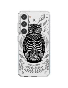Cover Samsung Galaxy S23 5G Owl Gufo Scheletro...
