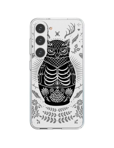 Samsung Galaxy S23 5G Case Owl Skeleton Clear - Rachel Caldwell