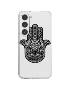 Cover Samsung Galaxy S23 5G Hamsa Cinque Dita Mano...