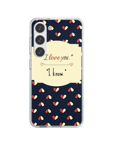 Coque Samsung Galaxy S23 5G I love you - R Delean