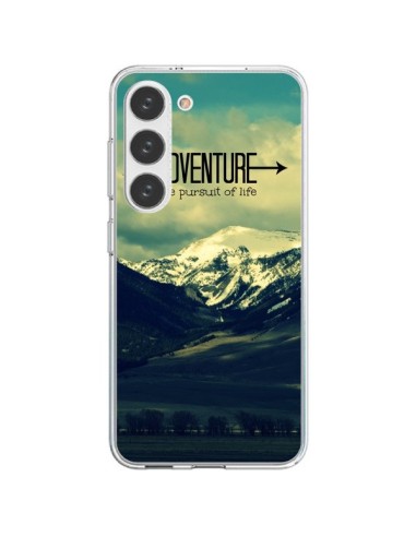 Samsung Galaxy S23 5G Case Adventure the pursuit of life Mountains Ski Landscape - R Delean