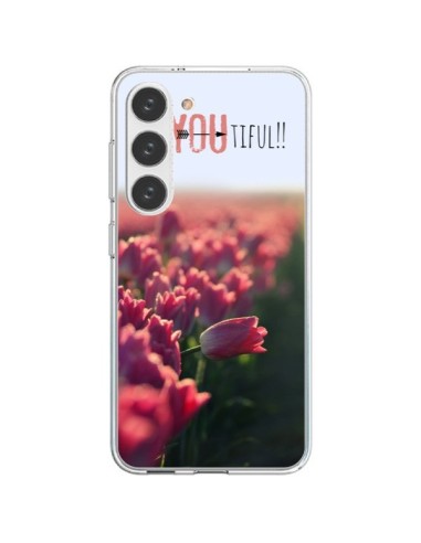 Samsung Galaxy S23 5G Case Be you Tiful Tulips - R Delean