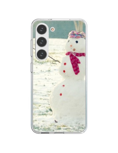 Coque Samsung Galaxy S23 5G Bonhomme de Neige - R Delean