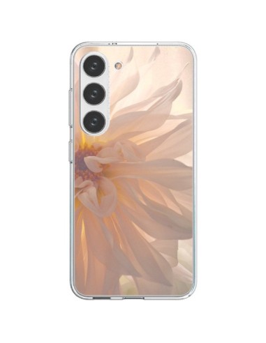 Coque Samsung Galaxy S23 5G Fleurs Rose - R Delean