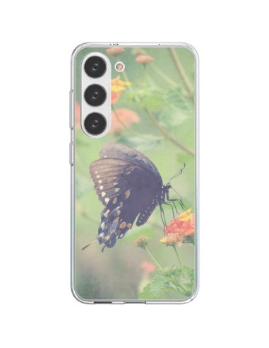 Coque Samsung Galaxy S23 5G Papillon Butterfly - R Delean