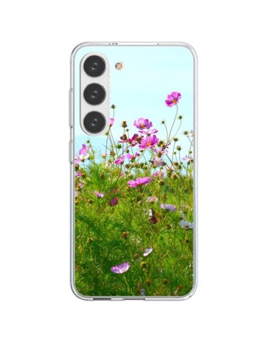 Samsung Galaxy S23 5G Case Field Flowers Pink - R Delean