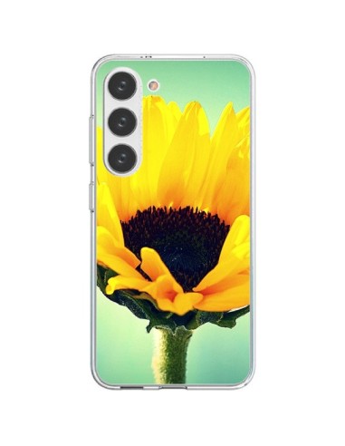 Cover Samsung Galaxy S23 5G Girasoli Zoom Fiori - R Delean