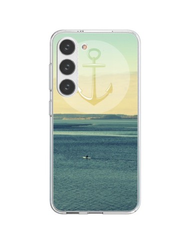 Samsung Galaxy S23 5G Case Anchor Ship Summer Beach - R Delean