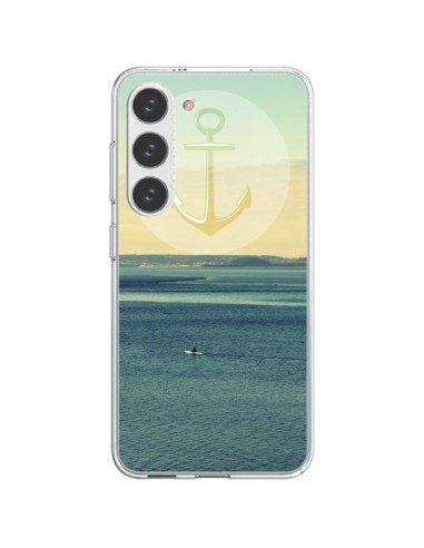 Cover Samsung Galaxy S23 5G Ancora Nave Estate Spiaggia - R Delean