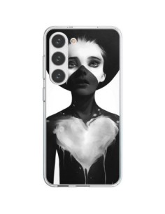 Coque Samsung Galaxy S23 5G Fille Coeur Hold On - Ruben...