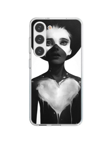 Coque Samsung Galaxy S23 5G Fille Coeur Hold On - Ruben Ireland