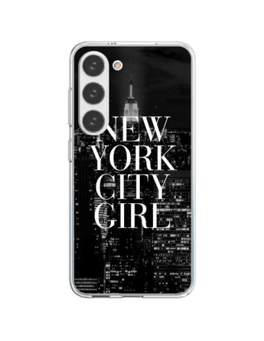 Coque Samsung Galaxy S23 5G New York City Girl - Rex Lambo