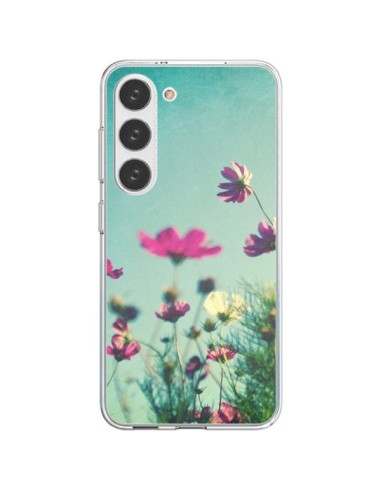 Coque Samsung Galaxy S23 5G Fleurs Reach for the Sky - Sylvia Cook