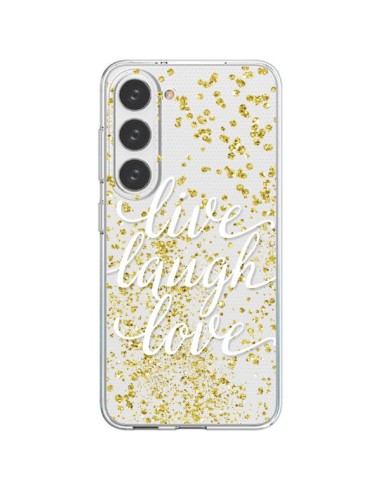 Samsung Galaxy S23 5G Case Live, Laugh, Love Clear - Sylvia Cook