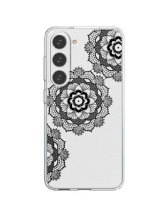 Samsung Galaxy S23 5G Case Triple Mandala Black Clear -...