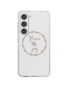 Cover Samsung Galaxy S23 5G Peace and Joy, Pace e Gioia...