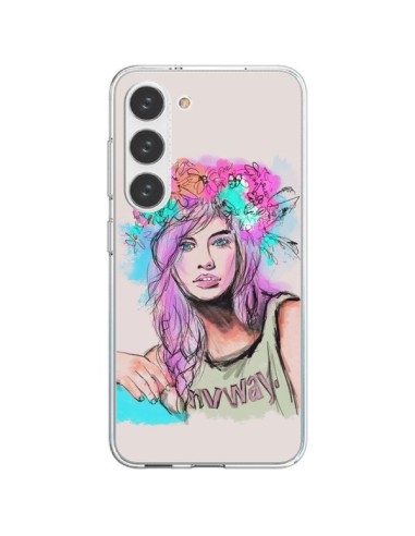 Cover Samsung Galaxy S23 5G Donna Manichino Barbara Palvin - Sara Eshak