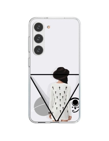 Samsung Galaxy S23 5G Case Confusion Girl Eye Triangle - Sara Eshak