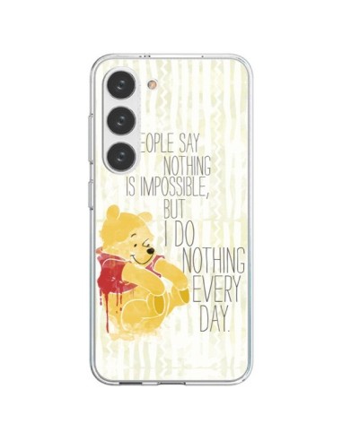 Coque Samsung Galaxy S23 5G Winnie I do nothing every day - Sara Eshak