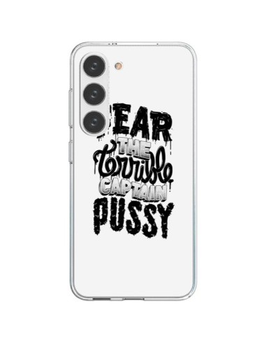 Cover Samsung Galaxy S23 5G Fear the terrible captain pussy - Senor Octopus