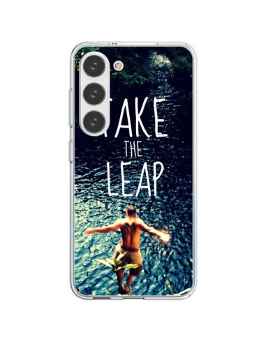 Coque Samsung Galaxy S23 5G Take the leap Saut - Tara Yarte