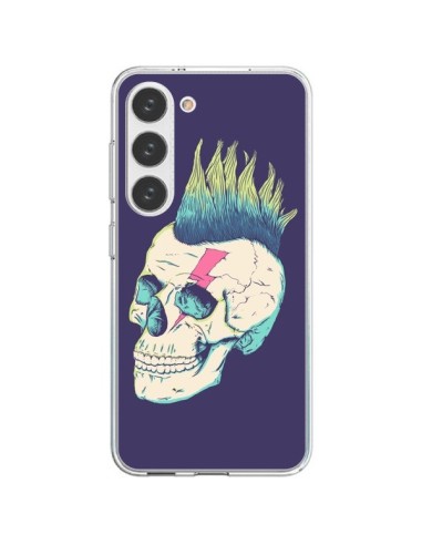 Coque Samsung Galaxy S23 5G Tête de mort Punk - Victor Vercesi