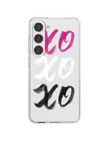 Cover Samsung Galaxy S23 5G XoXo Rosa Bianco Nero Trasparente - Yohan B.