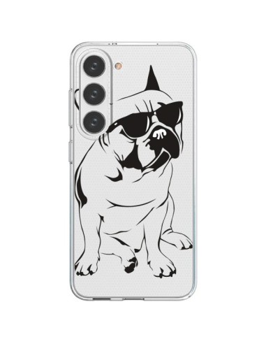 Coque Samsung Galaxy S23 5G Chien Bulldog Dog Transparente - Yohan B.