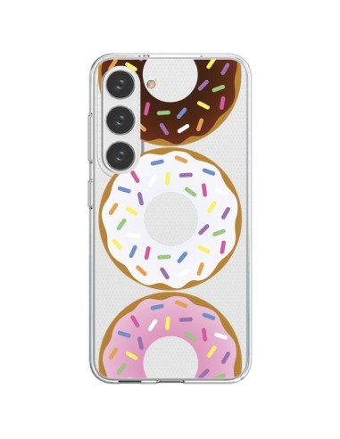 Coque Samsung Galaxy S23 5G Bagels Bonbons Transparente - Yohan B.