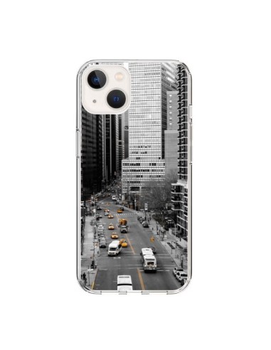 Coque iPhone 15 New York Noir et Blanc - Anaëlle François