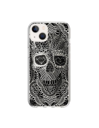 Coque iPhone 15 Skull Lace Tête de Mort - Ali Gulec