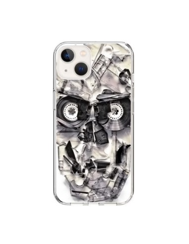 Cover iPhone 15 Teschio Cassetta K7 - Ali Gulec