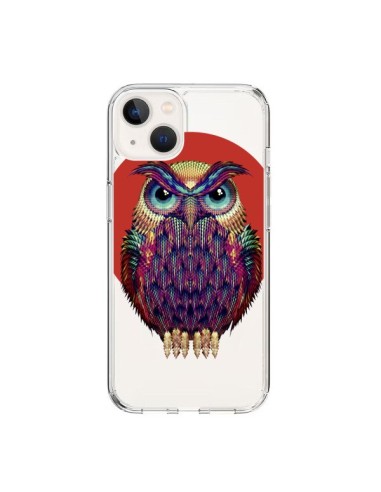 Cover iPhone 15 Gufo Hibou Trasparente  - Ali Gulec