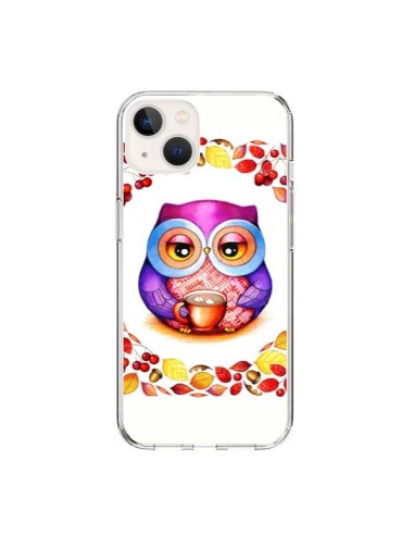 Coque iPhone 15 Chouette Automne - Annya Kai