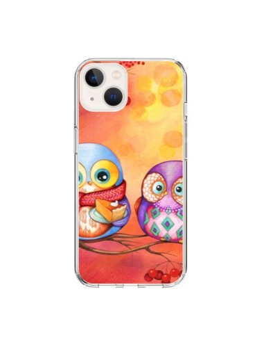 Coque iPhone 15 Chouette Arbre - Annya Kai