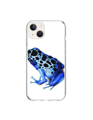 Coque iPhone 15 Grenouille Bleue - Annya Kai