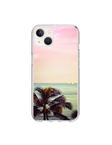 Coque iPhone 15 Sunset Palmier Palmtree - Asano Yamazaki