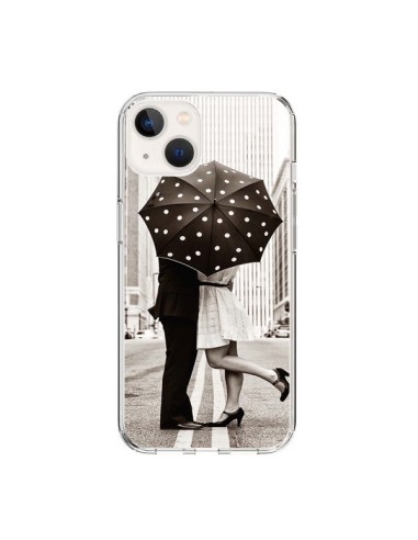 iPhone 15 Case Secret Behind The Umbrella Love Couple - Asano Yamazaki