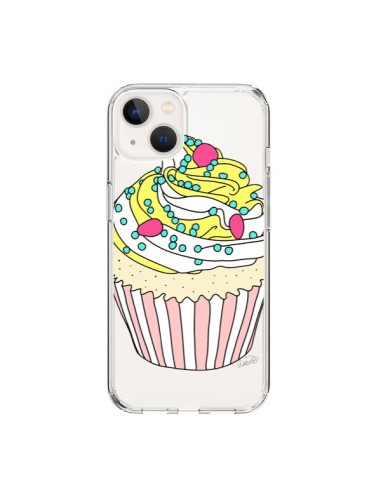 Coque iPhone 15 Cupcake Dessert Transparente - Asano Yamazaki
